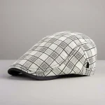 Béret Blanc Homme - Vue 1 - béret casquette