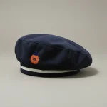 Béret Bleu Marine - Vue 1 - béret casquette