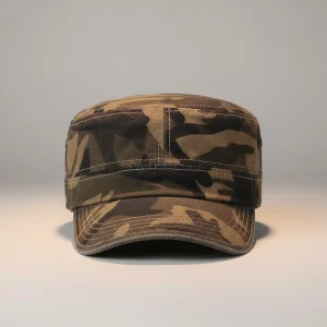 Béret casquette camouflage coton ajustable - Vue 1 - béret casquette