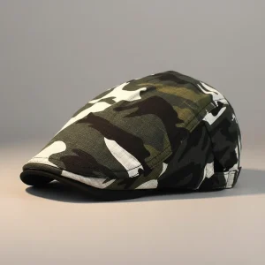 béret casquette camouflage coton ajustable - Vue 2 - béret casquette