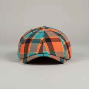 béret casquette gavroche coton multicolore - Vue 1 - béret casquette