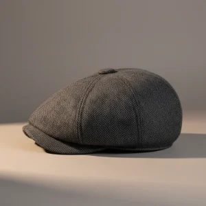 Béret casquette gavroche en coton - Vue 2 - béret casquette