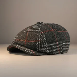 béret casquette gavroche homme acrylique - Vue 1 - béret casquette