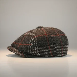 béret casquette gavroche homme acrylique - Vue 2 - béret casquette