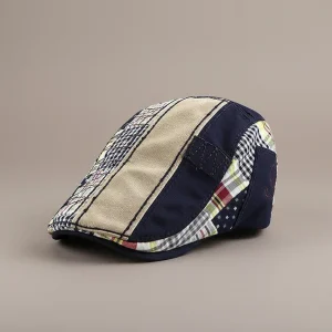 Béret Casquette Homme Bleu - Vue 2 - béret casquette