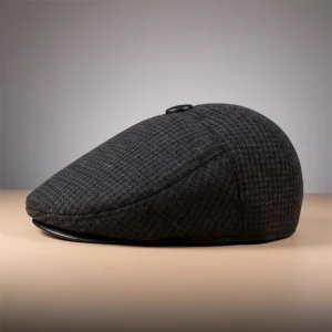 Béret casquette homme cache-oreilles hiver - Vue 2 - béret casquette