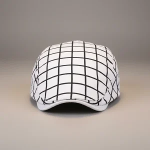 béret casquette homme carreaux coton confort - Vue 1 - béret casquette