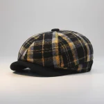 béret casquette homme coton à rayures - Vue 1 - béret casquette