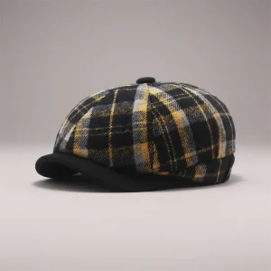 béret casquette homme coton à rayures - Vue 2 - béret casquette