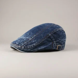 Béret casquette homme coton ajustable - Vue 1 - béret casquette