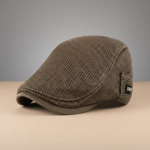 béret casquette homme coton ajustable - Vue 1 - béret casquette