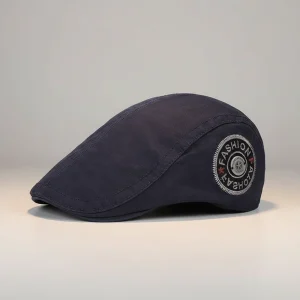 Béret casquette homme coton ajustable - Vue 2 - béret casquette