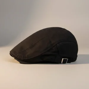 Béret casquette homme coton ajustable - Vue 2 - béret casquette