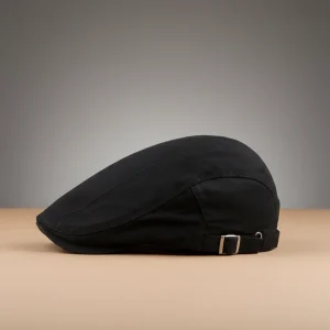 Béret casquette homme coton confort ajustable - Vue 2 - béret casquette