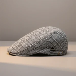 Béret casquette homme coton été ajustable - Vue 2 - béret casquette