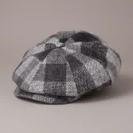 béret casquette homme gavroche coton - Vue 1 - béret casquette