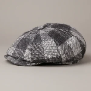 béret casquette homme gavroche coton - Vue 2 - béret casquette