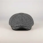 Béret casquette homme hiver laine cache-oreilles - Vue 1 - béret casquette