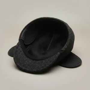 béret casquette homme hiver laine et polyester - Vue 2 - béret casquette