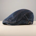 Béret casquette homme jean décontracté - Vue 1 - béret casquette