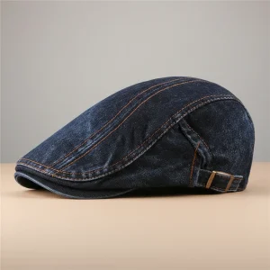 Béret casquette homme jean décontracté - Vue 2 - béret casquette