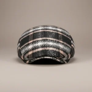 béret casquette homme laine à carreaux - Vue 1 - béret casquette