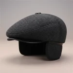 béret casquette homme laine et polyester - Vue 1 - béret casquette