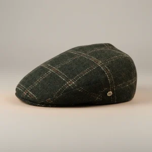 Béret casquette homme polyester à carreaux - Vue 2 - béret casquette