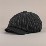 béret casquette homme style gavroche coton - Vue 1 - béret casquette