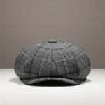 béret casquette homme style irlandais à rayures - Vue 1 - béret casquette