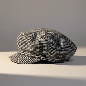 béret casquette homme style rétro polyester - Vue 2 - béret casquette