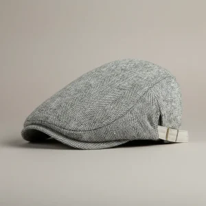 béret casquette homme tweed élégant - Vue 1 - béret casquette