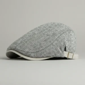 béret casquette homme tweed élégant - Vue 2 - béret casquette
