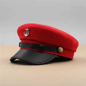 Béret casquette militaire en coton - Vue 2 - béret casquette