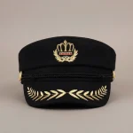 Béret Casquette Militaire Noir - Vue 1 - béret casquette