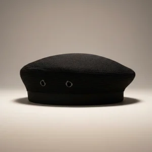 béret casquette militaire noir confortable - Vue 2 - béret casquette