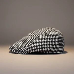 béret casquette plate en tweed confortable - Vue 2 - béret casquette