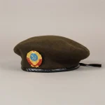 béret casquette style militaire en laine - Vue 1 - béret casquette