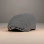 béret casquette unisexe gris en coton - Vue 1 - béret casquette