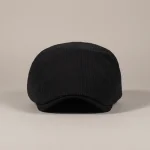Béret Casquette Velours Noir - Vue 1 - béret casquette