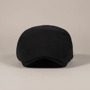 Béret Casquette Velours Noir - Vue 1 - béret casquette