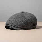 Béret Gavroche Gris - Vue 1 - béret casquette