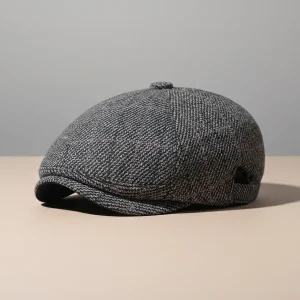 Béret Gavroche Gris - Vue 1 - béret casquette