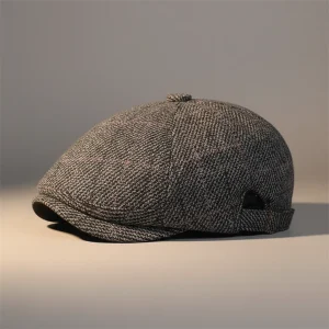Béret Gavroche Gris - Vue 2 - béret casquette