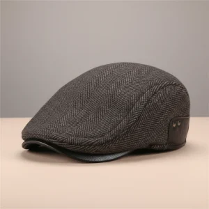 Béret Gris - Vue 1 - béret casquette