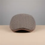 Béret Marron Homme - Vue 1 - béret casquette