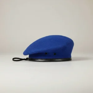 Béret Militaire Bleu - Vue 2 - béret casquette