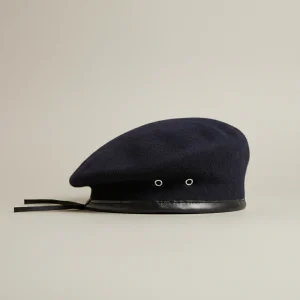 Béret Militaire Bleu Marine - Vue 2 - béret casquette