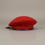 Béret Militaire Rouge - Vue 1 - béret casquette