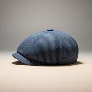 Casquette Gavroche Bleu Marine - Vue 2 - béret casquette